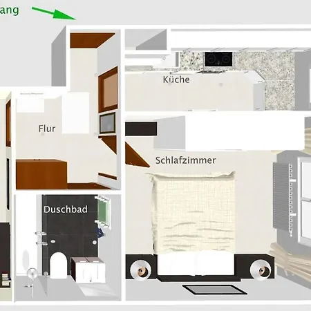펜션 Koehnke 1 Comfortable *